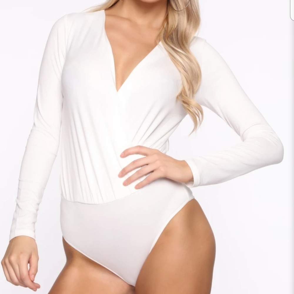 Tamia Surplice Bodysuit